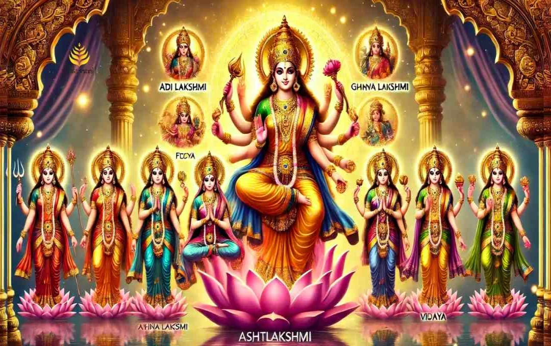 Understanding the Eight Divine Forms of Ashtalakshmi and Their Significance