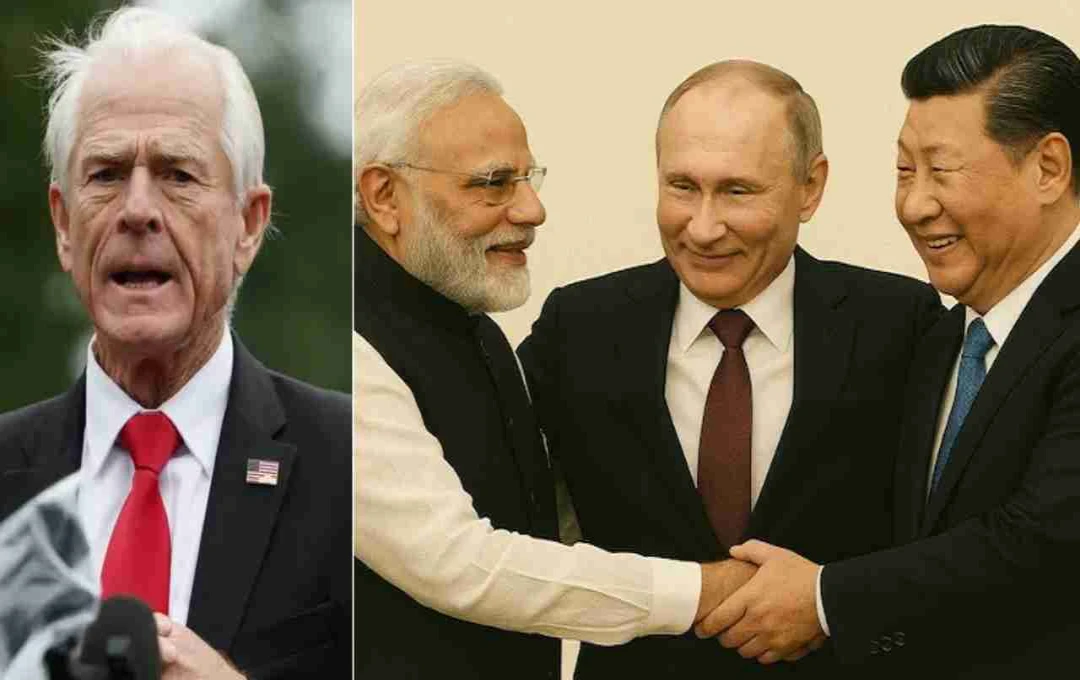 अमेरिका के सलाहकार ने भारत पर किया कटाक्ष, मोदी-पुतिन-जिनपिंग की दोस्ती को बताया चिंताजनक
