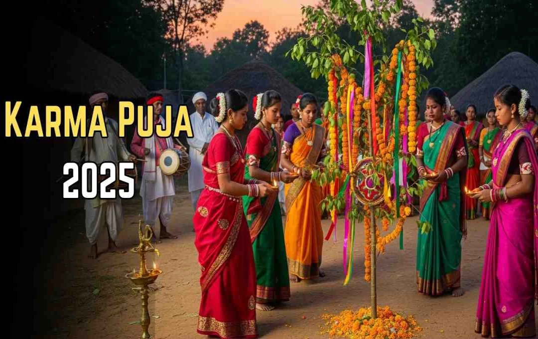 Karma Puja 2025 Celebrated with Devotion, Emphasizing Sibling Bonds and Nature Worship