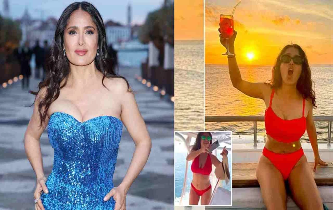Salma Hayek ने 59वें जन्मदिन पर शेयर की हॉट रेड बिकिनी फोटो, प्रियंका चोपड़ा ने कहा- 'क्वीन'
