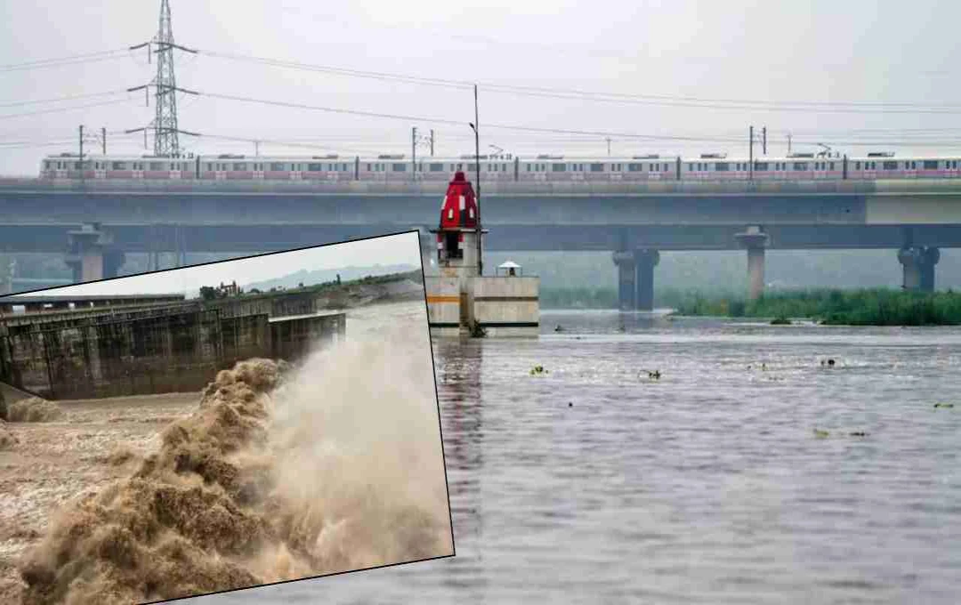 Yamuna River Water Level Surges in Delhi, Evacuations Underway