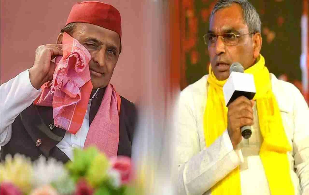 UP Politics: BJP पर अखिलेश का हमला, राजभर के घर ABVP प्रदर्शन से गरमाई सियासत