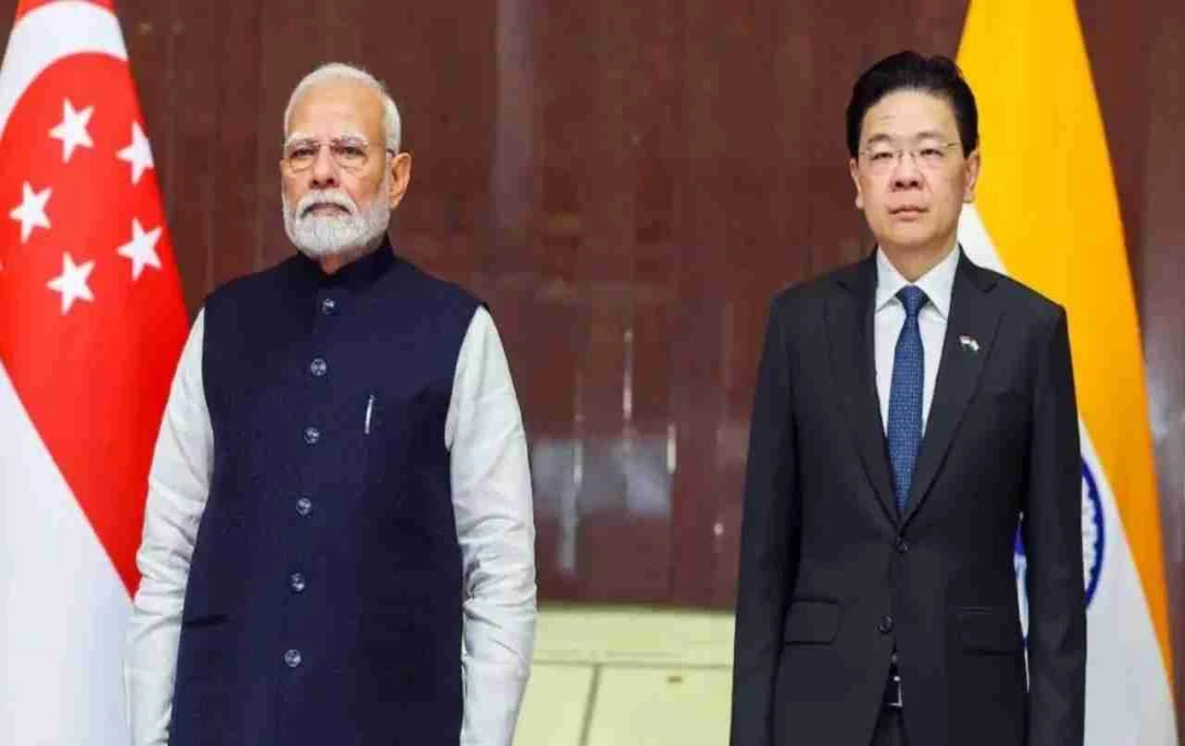 भारत-सिंगापुर डील! रक्षा और सेमीकंडक्टर सहयोग पर किए पांच अहम समझौते, व्यापार को मिलेगा बढ़ावा