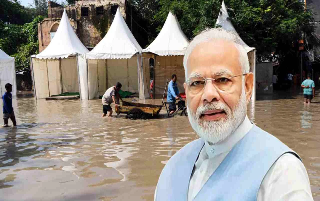 प्रधानमंत्री नरेंद्र मोदी करेंगे बाढ़ प्रभावित राज्यों का दौरा, राज्य सरकारों ने केंद्र से मांगी मदद 