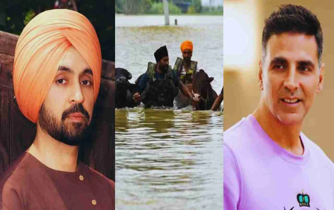 পাঞ্জাবের বন্যা ত্রাণের জন্য সেলিব্রিটিদের অক্লান্ত প্রচেষ্টা: কোটি টাকা দান থেকে বাড়ি পুনর্নির্মাণ