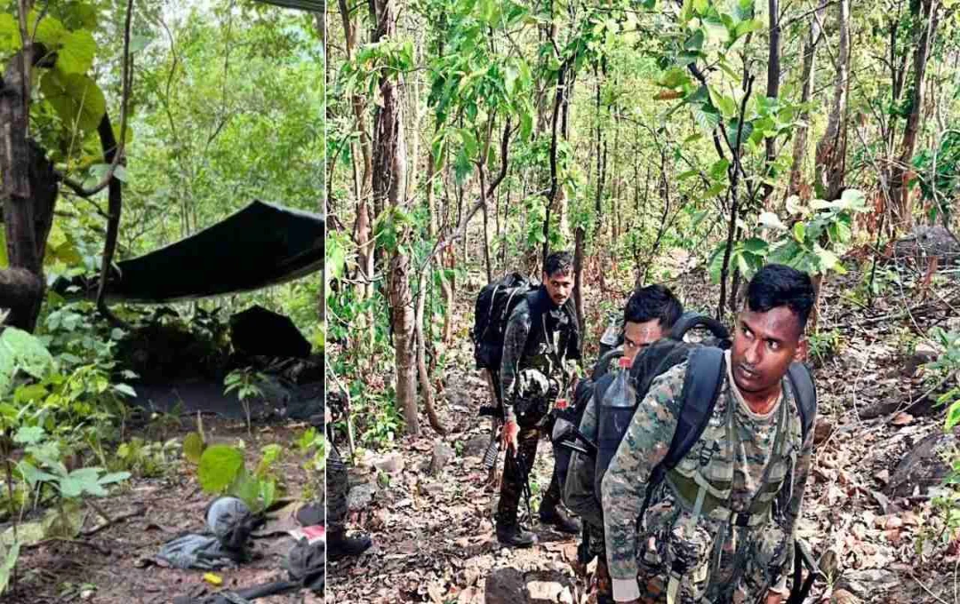 झारखंड ऑपरेशन: गोइलकेरा में पुलिस ने इनामी नक्सली को किया ढेर, हथियार बरामद