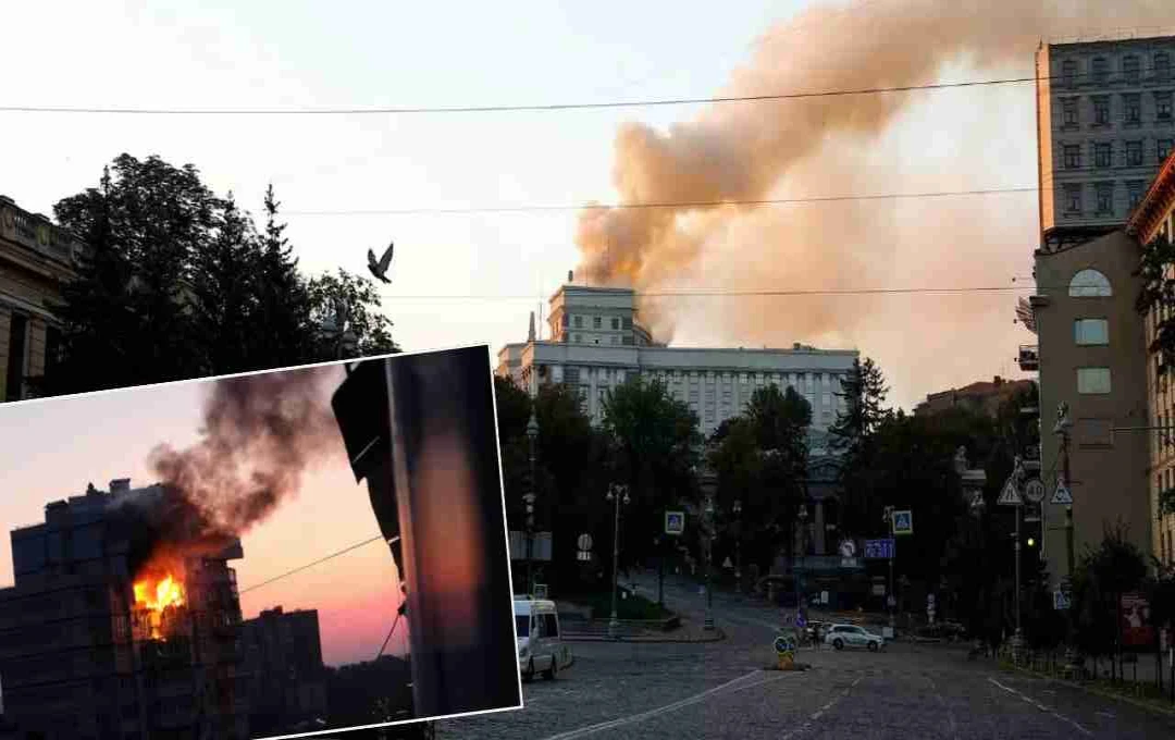 Russia Ukraine War: कीव में रूसी ड्रोन हमले से 2 लोगों की मौत, शहर के कई हिस्सों में मलबे से तबाही