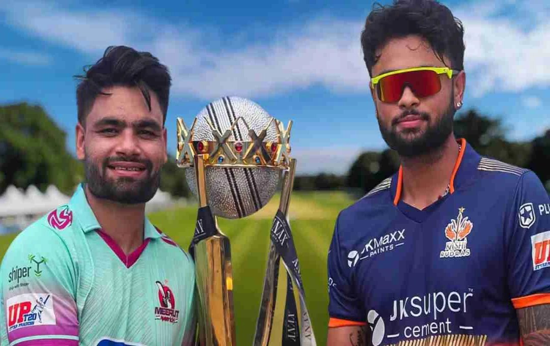 UPE T20 لیگ 2025: کاشی رودراس نے میرٹھ ماوریكس کو 8 وکٹوں سے ہرا کر ٹائٹل جیتا