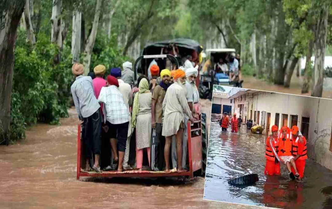 IMD Alert: पंजाब से राजस्थान तक बाढ़ का कहर, बारिश ने बिगाड़े हालात