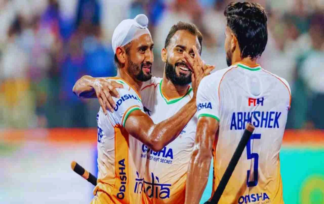 हॉकी एशिया कप 2025: सुपर-4 में भारत ने चीन को 7-0 से हराया, फाइनल में कोरिया से भिड़ंत