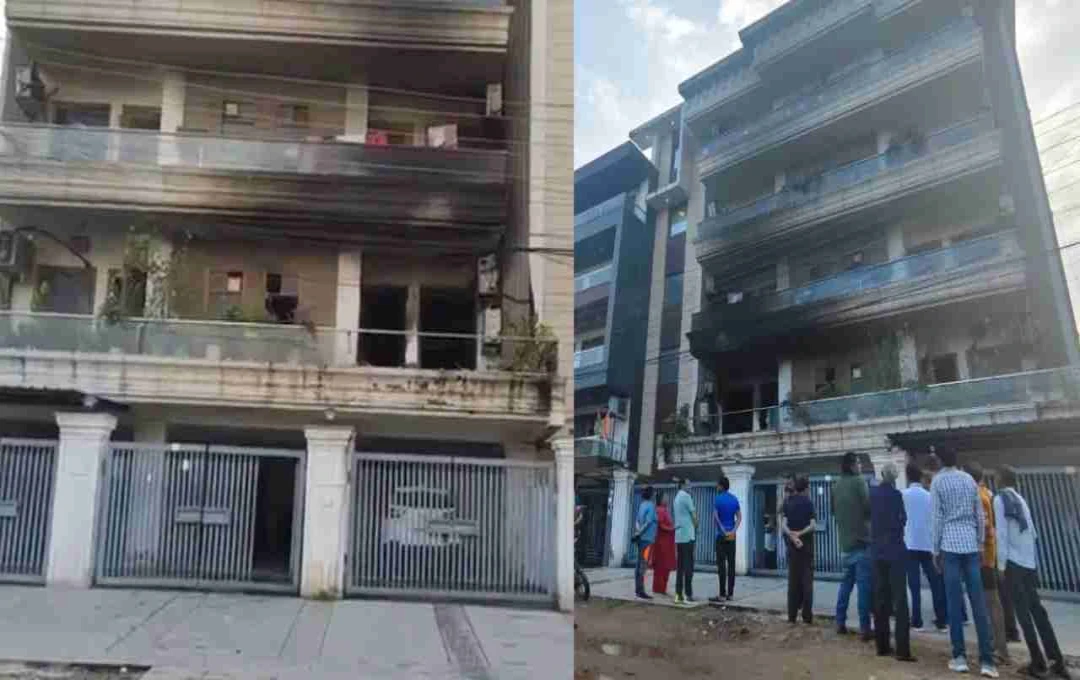 फरीदाबाद: AC में आग लगने से परिवार के तीन सदस्यों की दर्दनाक मौत, बेटा गंभीर रूप से घायल