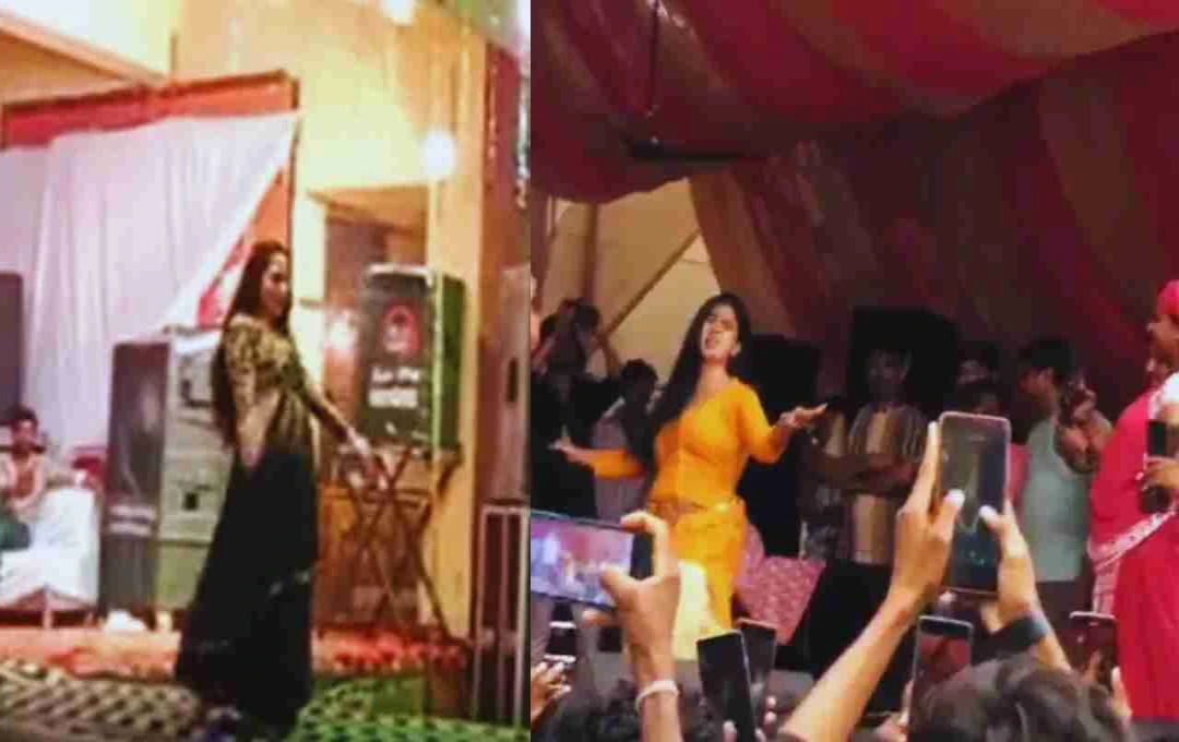 Ambaji Fair Controversy: Viral Videos of Film Song Dances at Devotional Camps Spark Outrage