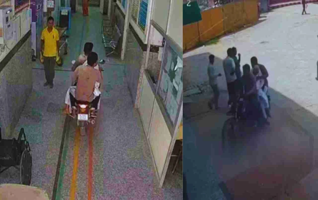 Brave Young Man Rides Elderly Man to Hospital on Bike, Saving His Life in Rajasthan