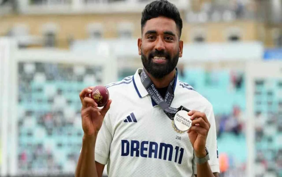 Mohammad Siraj Nominated for ICC Player of the Month for August