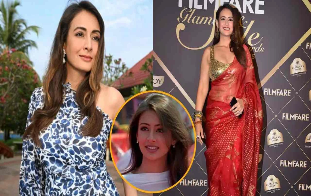 पूरी तरह बदल गईं 'मोहब्बतें' की एक्ट्रेस प्रीति झंगियानी, रेड साड़ी में दिखीं ग्लैमरस