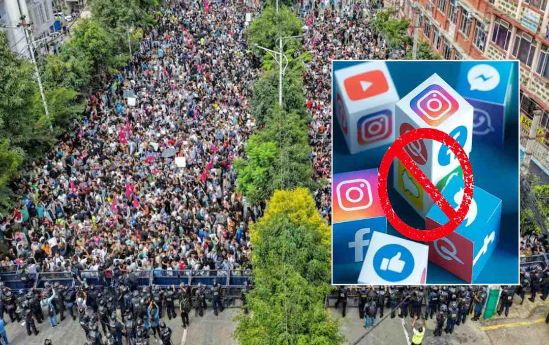 Nepal Faces Gen-Z Led Protests Against Social Media Ban