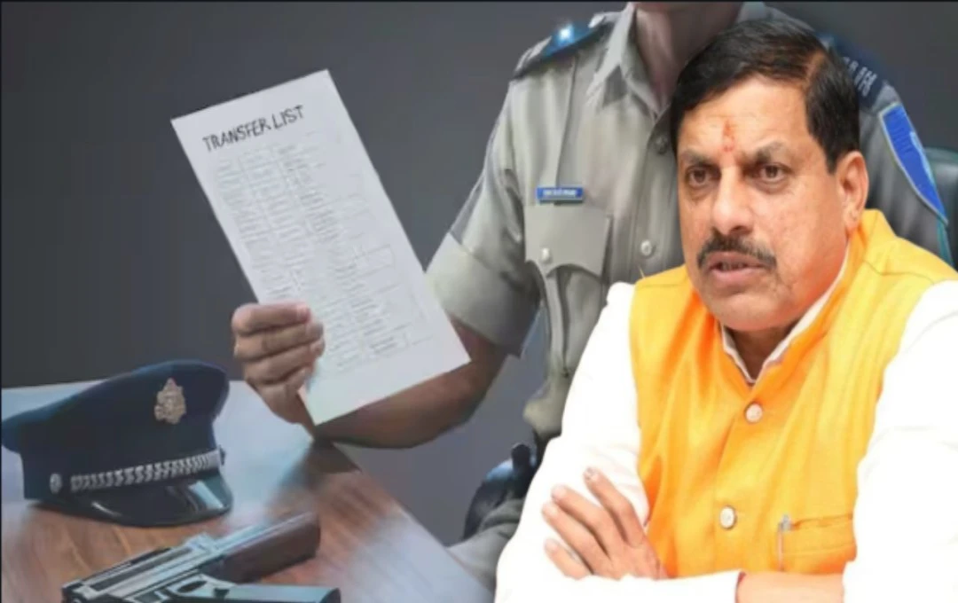 MP News: मोहन यादव सरकार ने किया 14 IAS और 50 IPS अधिकारियों का ट्रांसफर, प्रशासनिक सुधार की तैयारी
