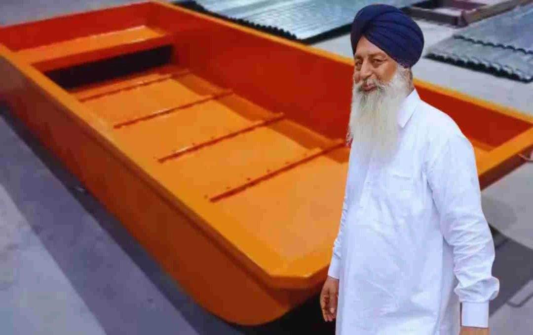 Punjab Flood Relief: Hanspal Brothers Build and Share Boat Designs to Aid Stranded Residents