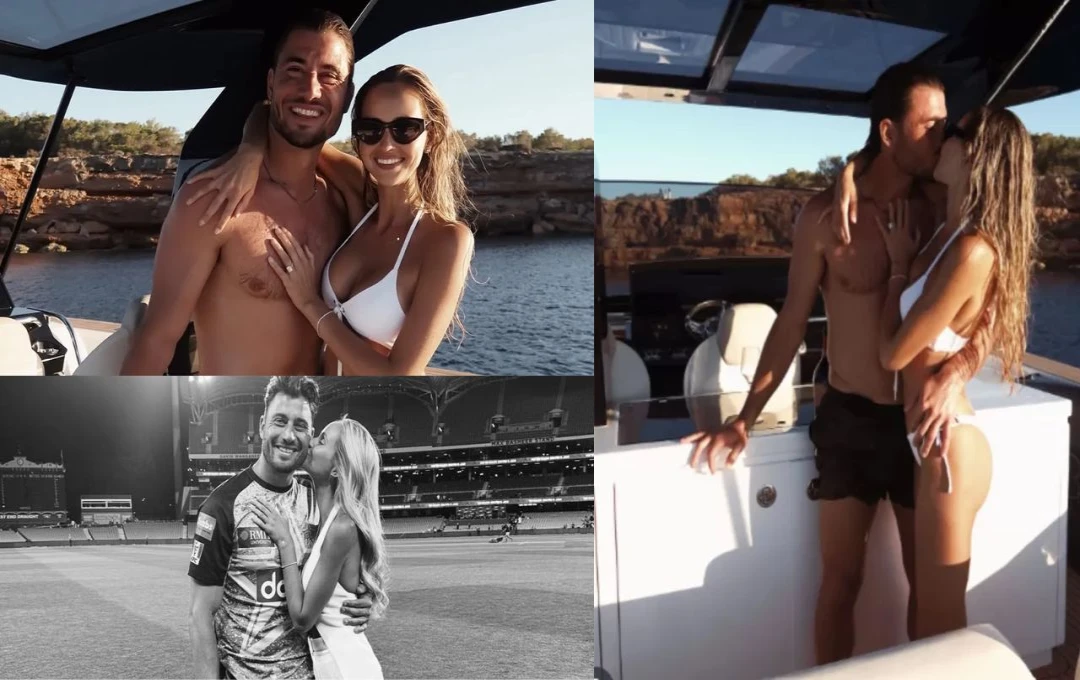 Australian Cricketer Marcus Stoinis Engaged to Model Sarah Czarnuch