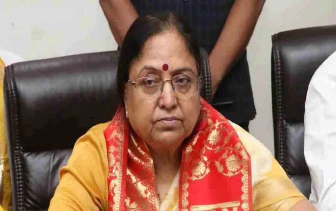 आगरा में बेबी रानी मौर्य की बैठक में नहीं पहुंचे अधिकारी, गुस्साई मंत्री ने सीएम योगी से शिकायत की दी चेतावनी