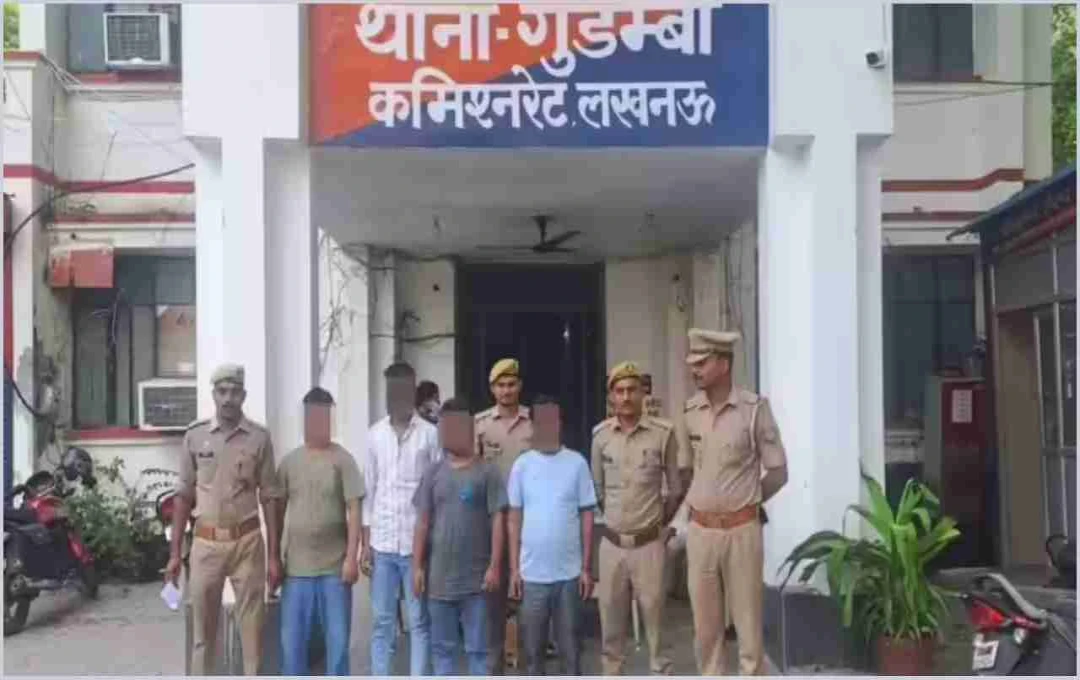 Lucknow Police Arrest Four Accused in Behata Blast Case with Rs 25,000 Reward Each