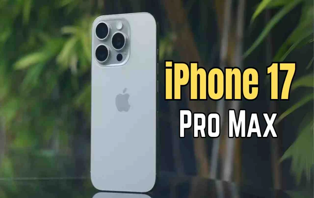 ভারতে লঞ্চ হল Apple-এর নতুন iPhone 17 Pro Max: দাম ও ফিচার্স