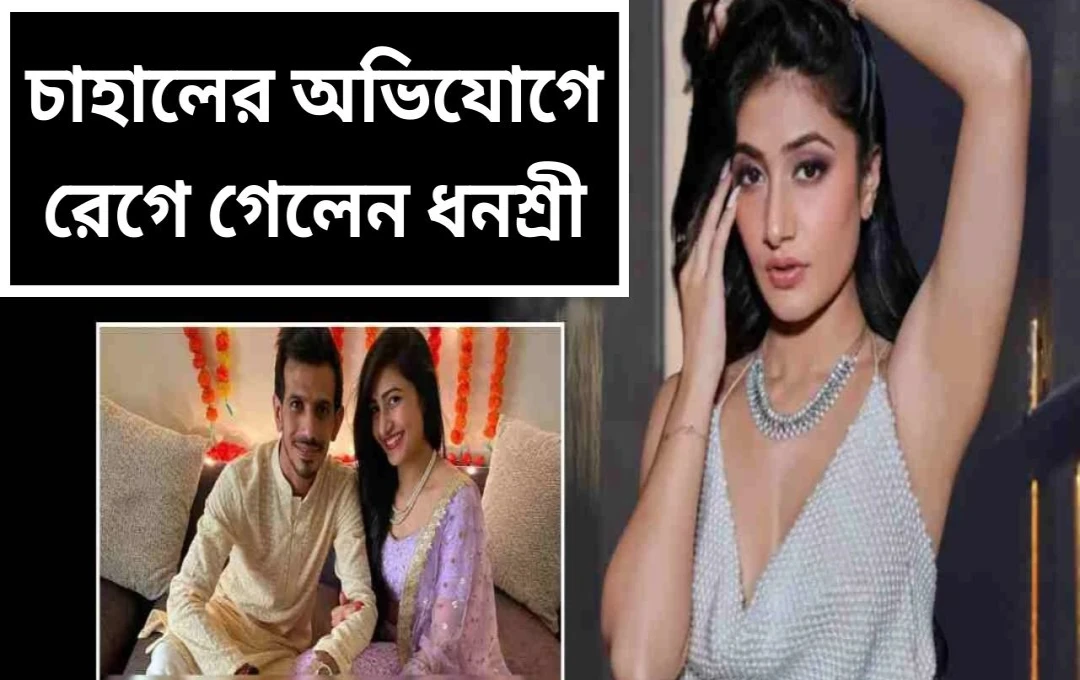 প্রাক্তন স্বামী যুজবেন্দ্র চাহালের সম্মান রক্ষা নিয়ে মুখ খুললেন ধনশ্রী ভার্মা