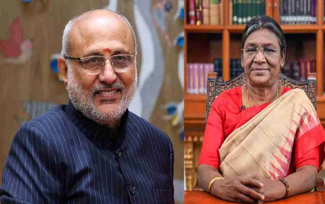 सीपी राधाकृष्णन बनेंगे नए उपराष्ट्रपति, राष्ट्रपति द्रौपदी मुर्मू 12 सितंबर को दिलाएंगी शपथ