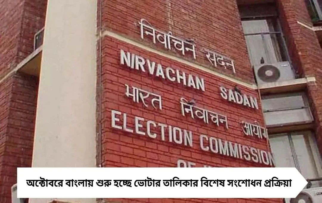 অক্টোবরে বাংলায় শুরু ‘সার’, ভোটার তালিকা যাচাইয়ে কড়া বার্তা নির্বাচন কমিশনের, সতর্ক করলেন মমতা