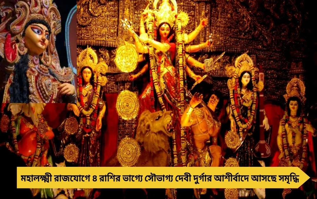  মহালয়ার পরই মহালক্ষ্মী রাজযোগ, ৪ রাশিকে উজাড় করে দেবেন দেবী দুর্গা