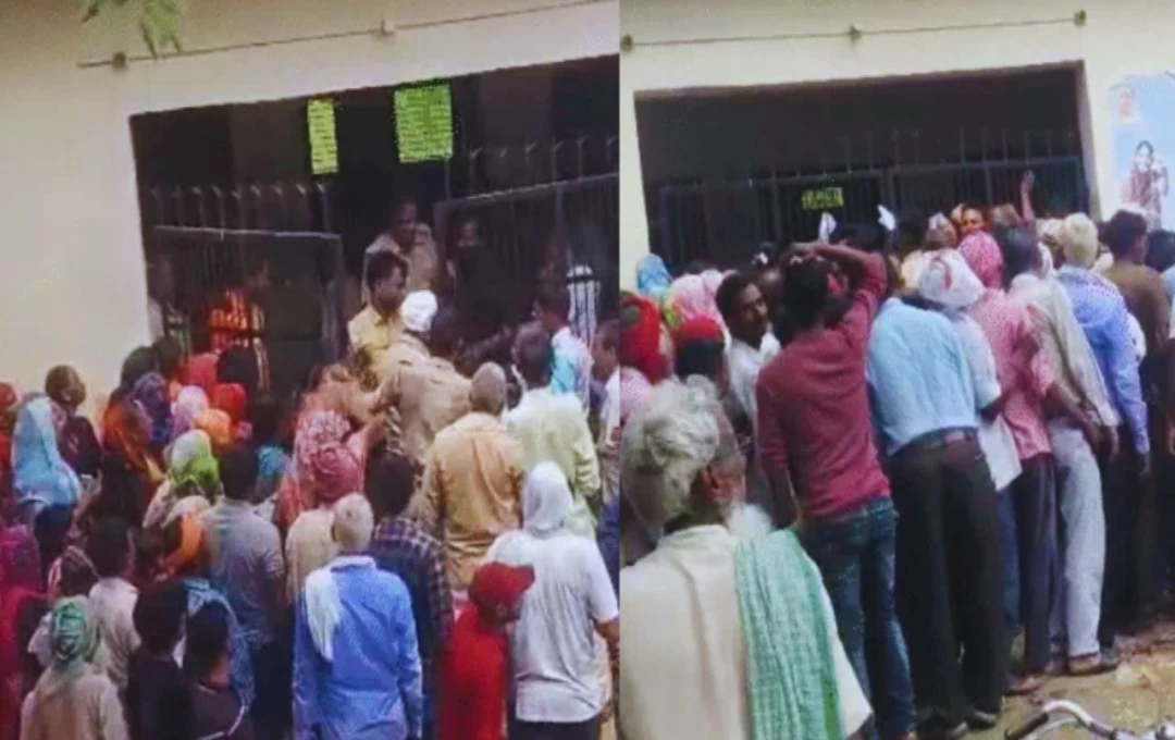 মধ্যপ্রদেশে সারের অভাব: কৃষকদের উপর পুলিশের লাঠিচার্জ ও মিথ্যা মামলার অভিযোগ
