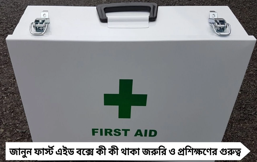 World First Aid Day 2025 : মুহূর্তেই জীবন বাঁচাতে পারে প্রাথমিক চিকিৎসার জ্ঞান, জানুন এর গুরুত্ব