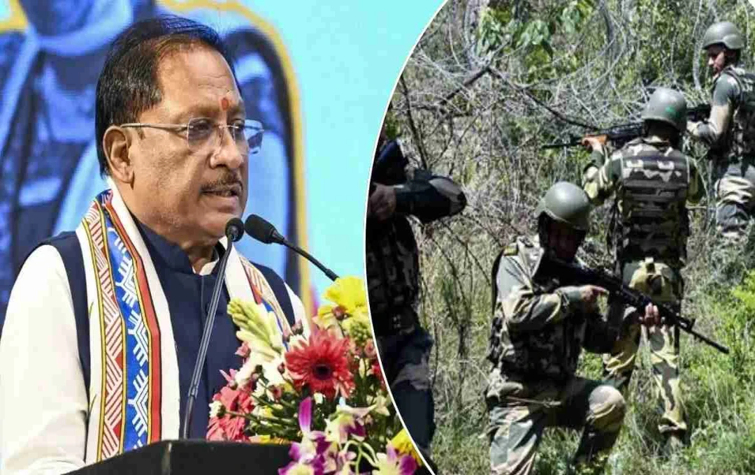 नक्सलियों पर बड़ी कार्रवाईः गरियाबंद में 10 ढेर, CM विष्णु देव साय बोले- झूठी विचारधारा दम तोड़ रही