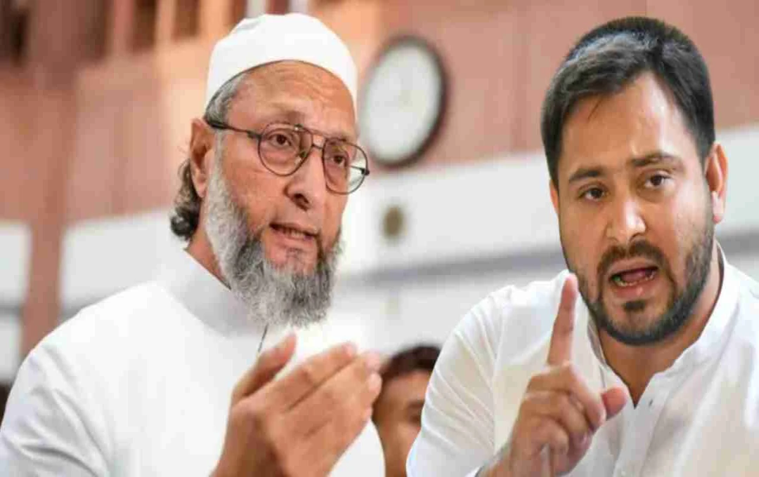 বিহার ভোটে মহা-জোটে AIMIM-এর মরিয়া চেষ্টা, RJD-কংগ্রেসের অস্বীকৃতি