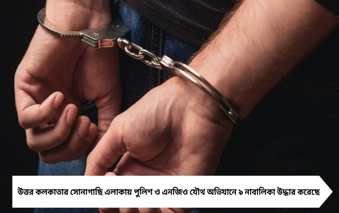 সোনাগাছি: পুলিশি অভিযানে উদ্ধার ৯ নাবালিকা, ধৃত ৬ অভিযুক্ত