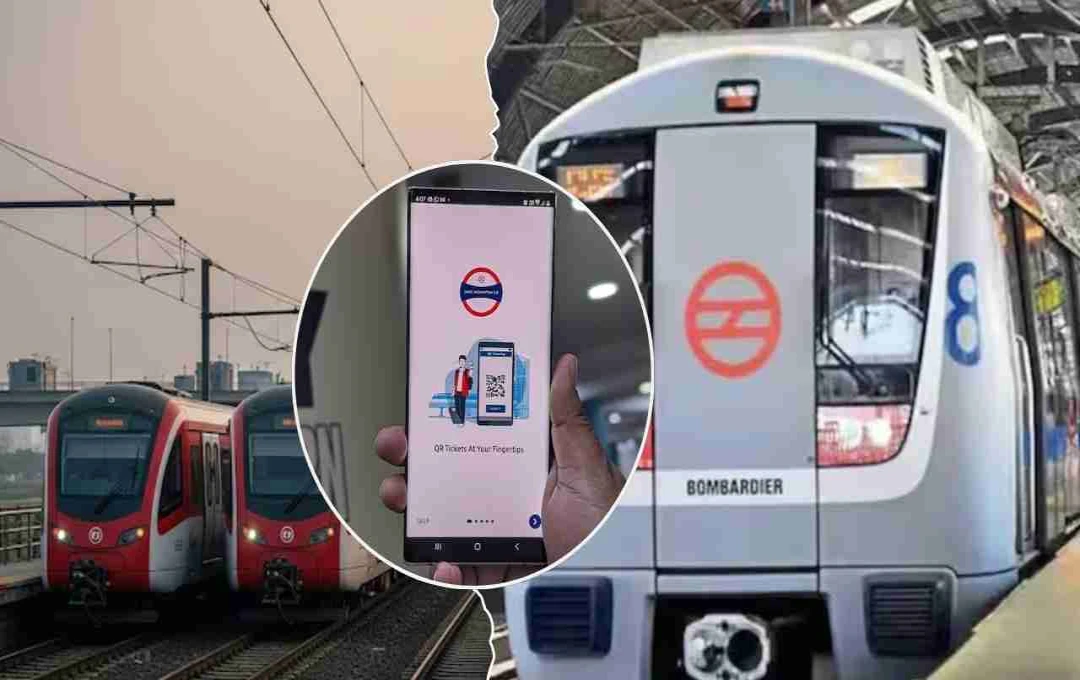 Delhi and Noida Metro Integrate QR Ticketing for Seamless Commutes