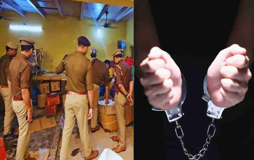दिल्ली में नकली पान मसाला बनाने वाली फैक्ट्री का खुलासा, मालिक विशाल गिरफ्तार