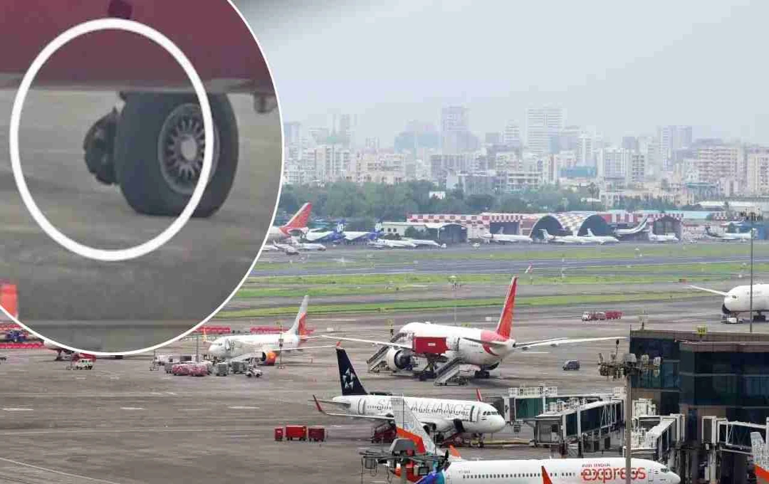 टेक ऑफ के तुरंत बाद स्पाइसजेट Q400 का गिरा पहिया, मुंबई एयरपोर्ट पर की सफल इमरजेंसी लैंडिंग