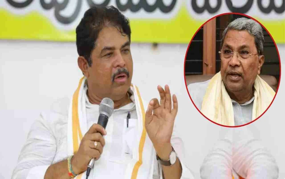 हिंदू धर्म पर टिप्पणी को लेकर कर्नाटक में राजनीतिक घमासान, BJP ने सीएम सिद्धारमैया पर साधा निशाना
