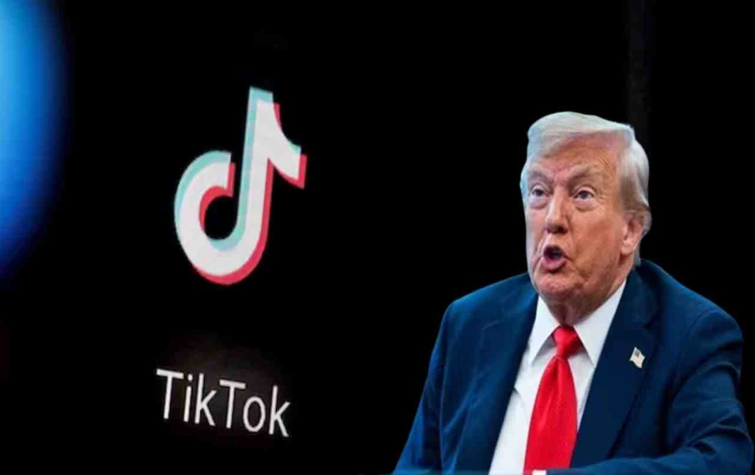 Trump Leaves TikTok's Fate Uncertain, Citing China's Role and Potential Extension
