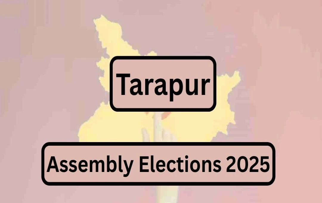 NDA Poised for Strong Show in Tarapur Seat for 2025 Bihar Elections Amidst Shifting Political Dynamics