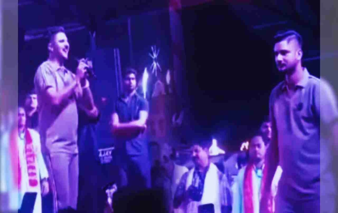 हाथरस मेला: सिंगर एंडी जाट के 'RLD आई रे' गाने पर मचा बवाल