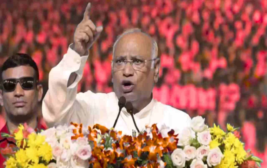कांग्रेस अध्यक्ष खरगे का हमला: 130वें संविधान संशोधन को बताया 'विधायी ट्रोजन हॉर्स'