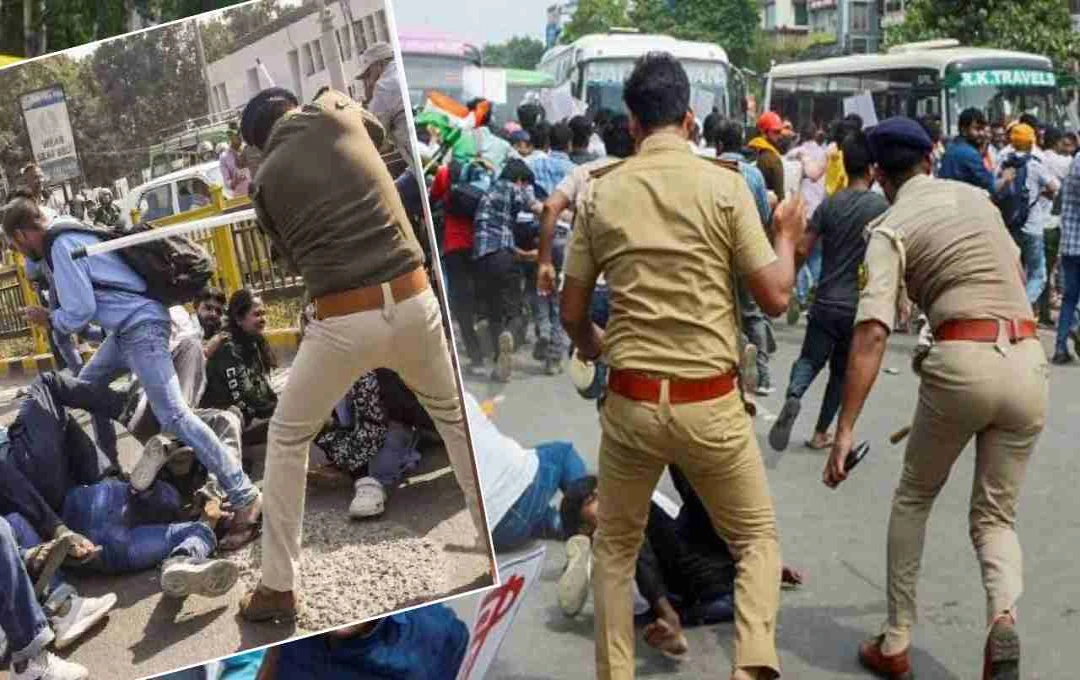 RJD ने बिहार सरकार को घेरा, पटना पुलिस भर्ती प्रदर्शनकारियों पर हुई कार्रवाई से बढ़ा विवाद