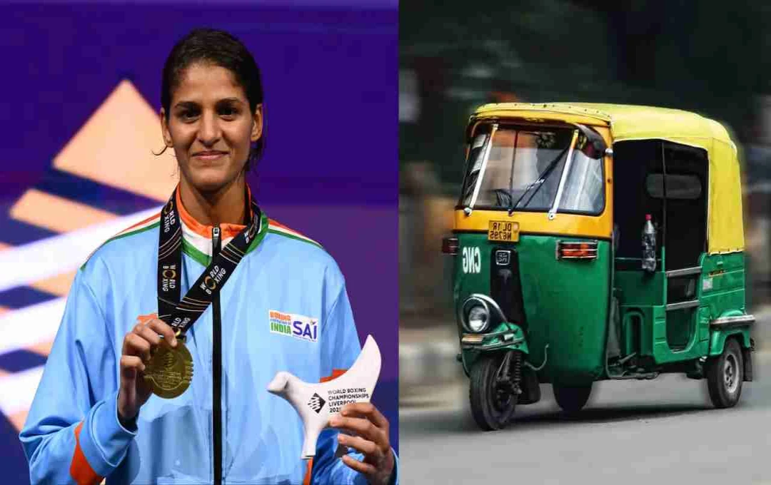हरियाणा के ऑटो चालक की बेटी बनी वर्ल्ड बॉक्सिंग चैंपियन, जानिए उनकी कहानी