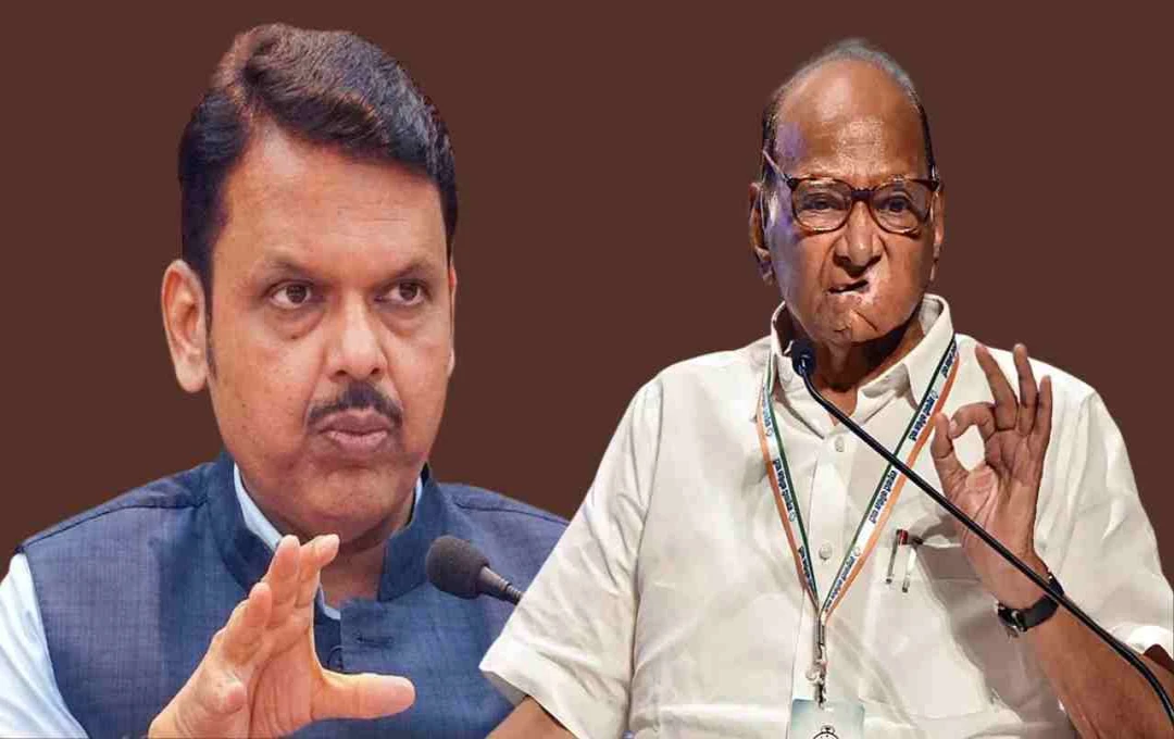शरद पवार का बड़ा बयान: ‘CM फडणवीस को शिवाजी का अनुसरण करना चाहिए’, महाराष्ट्र सरकार को दी चेतावनी