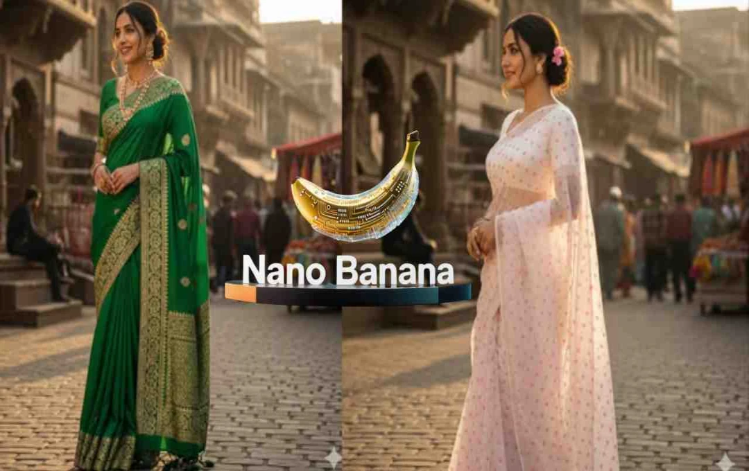 Nano Banana Saree Trend: सोशल मीडिया पर महिलाओं की नई स्टाइल हिट