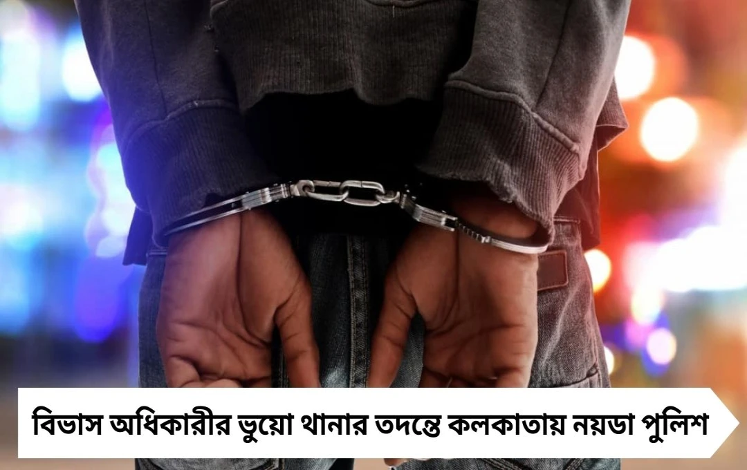 বিভাস অধিকারীর ভুয়ো থানার তদন্তে এবার কলকাতায় নয়ডা পুলিশ