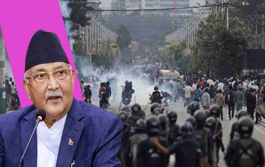 नेपाल Gen Z प्रदर्शन में ओली की हताशा, सेना ने हेलीकॉप्टर से पहले मांगा था इस्तीफा