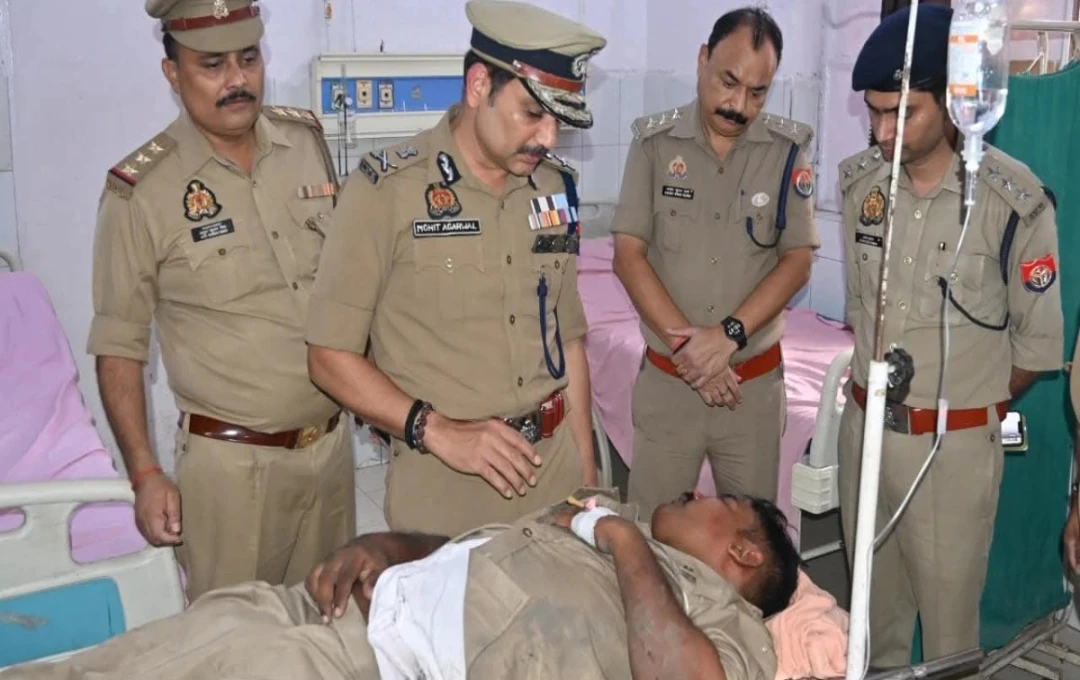 वाराणसी: वकीलों ने दरोगा व सिपाहियों से की हिंसक मारपीट, तनाव का माहौल